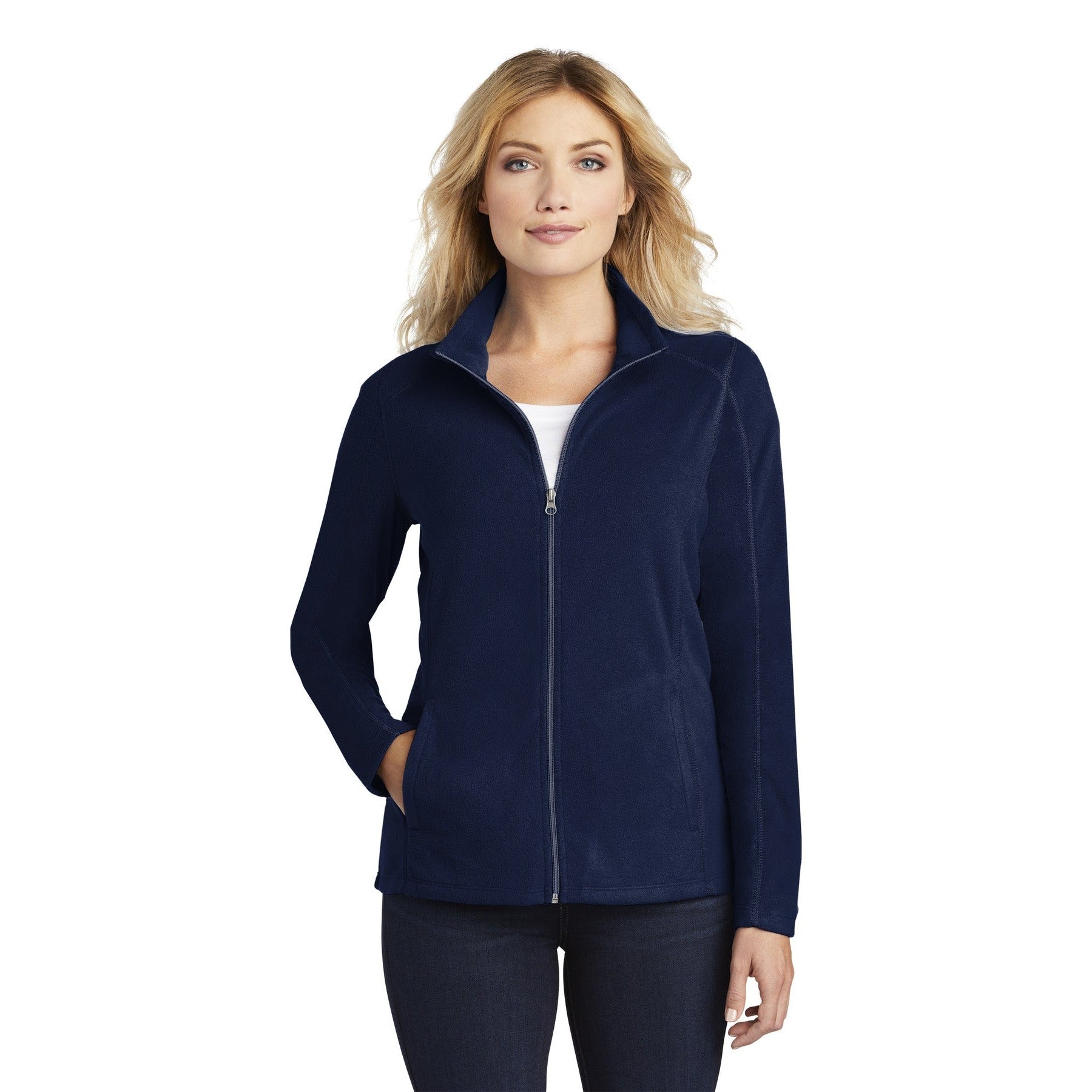 Port Authority-Port Authority® Women's Microfleece Jacket. L223-MedTech-5